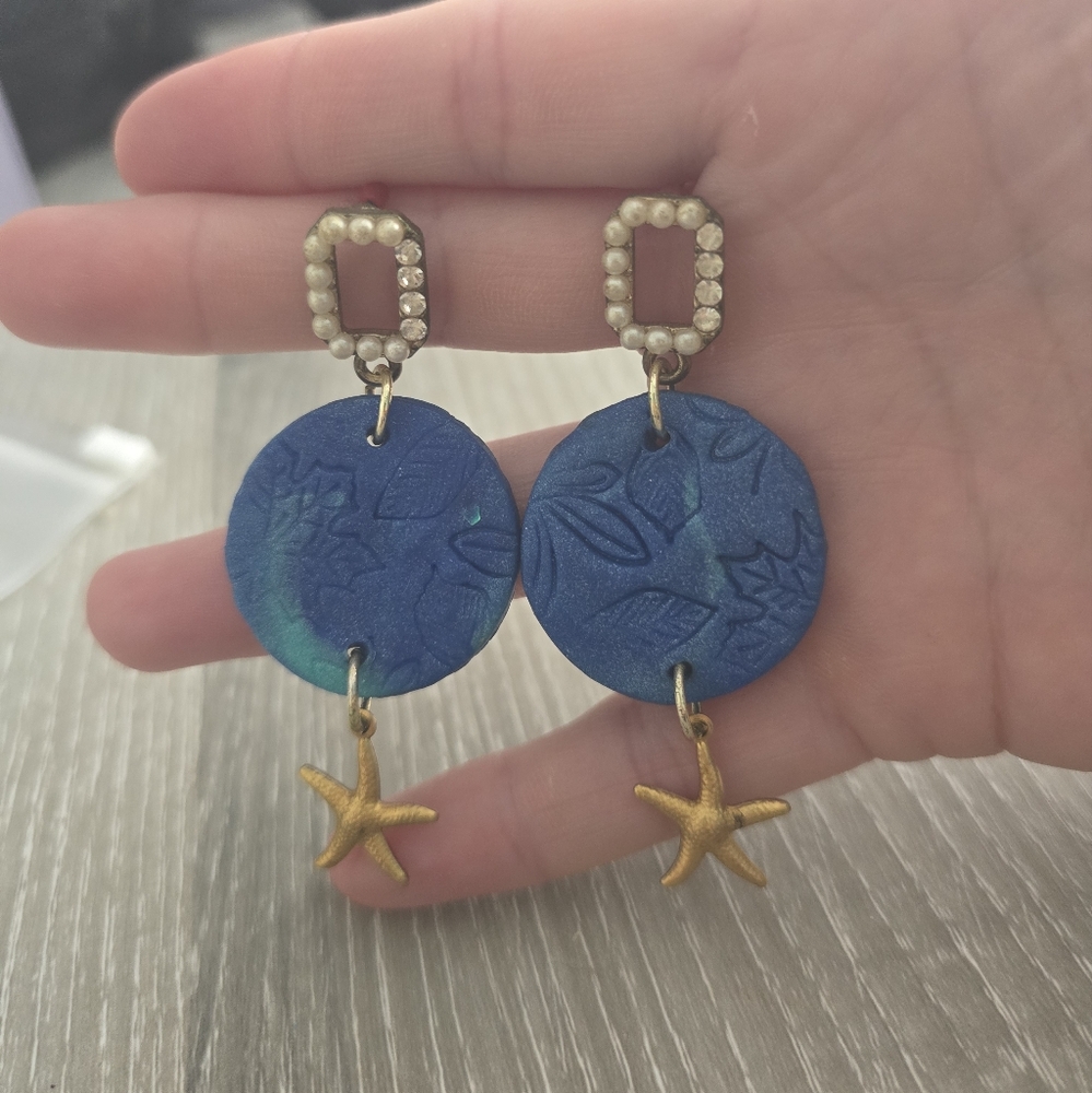 Clay earrings